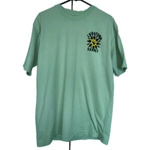 Pacsun Green Graphic T-Shirt